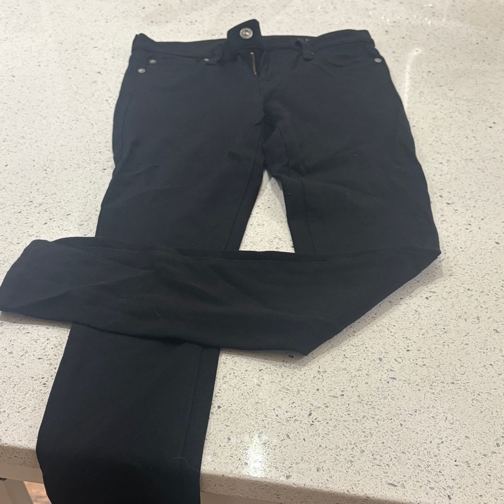 7 For All Mankind women’s Black Skinny Jeans - Size 26